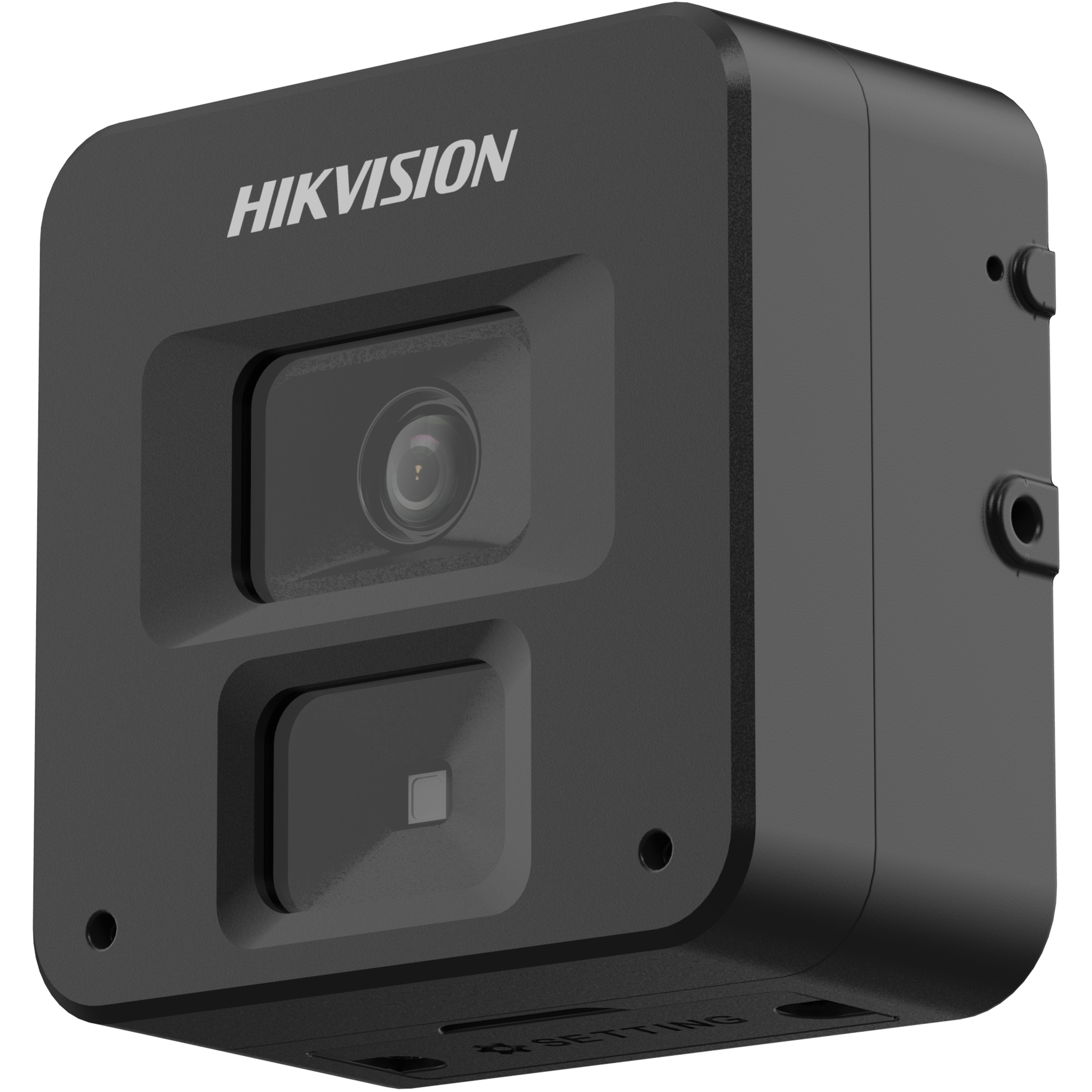 Micro Cámara IP para Manufactura de 5 Megapixel / Lente de 4 mm / Micrófono Interconstruido / Enfoque de 0.1 Metro a 0.5 Metros / 0.5 Metros de Luz Blanca / Ideal para Procesos de Manufactura / WDR 120 dB / PoE / Micro SD