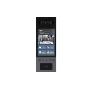 Frente de Calle Antivandálico IK10 / Incluye montaje / Administración 100% en la Nube / Notificación a APP / Llamada Telefónica / ANDROID / SIP / ONVIF /Reconocimiento Facial / QR y PIN para Visitas / IP66 / Bluetooth / NFC