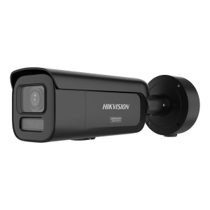 [Dual Light + ColorVu 3.0 + HikAI] Bala IP  4 Megapixel / Lente Mot. 2.8 a 12 mm / 60 mts IR + Luz Blanca / Exterior IP67 / WDR 130 dB / ACUSENSE 3.0 / Microfono Integrado / Metal / NEMA 4X / ACUSEARCH