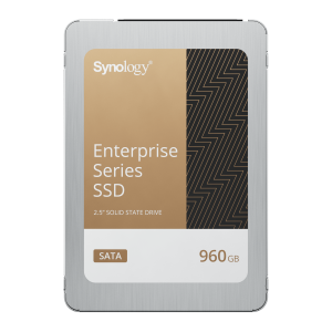 SSD SATA de 2,5" Serie Enterprise | 960 GB | Alto Rendimiento Estable | Resistencia Empresarial | Protección de Datos Integral | Análisis de Vida Útil | Compatibilidad con Synology DSM | Garantía de 5 Años
