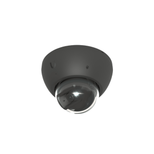 Cámara UniFi Protect G5 AI Dome Negro, Para Interior o Exterior, 4K (8MPX), Ángulo 109.9°. Visión Nocturna IR Hasta 40m, Detecciones Inteligentes de Rostros y Placas, Audio Bidireccional, Protección IP66, Anti-Vandalismo