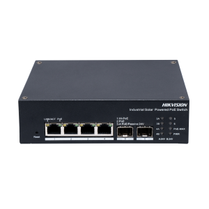 Switch Industrial con UPS / Administrable Gigabit / 3 Puertos Gigabit PoE+ (30 W) + 1 Puertos Gigabit PoE++ (90 W) / 2 Puertos SFP / 120 W Total / 48 a 57 VCD / Ideal para Proyectos / 300 Metros de Distancia