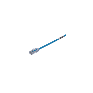 Cable de Parcheo UTP Cat6A, CM/LSZH, Diámetro Reducido (28AWG), Color Negro, 7 ft