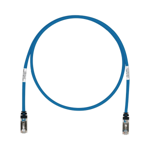 Patch Cord Cat6A, Blindado S/FTP, CM/LS0H, 20 m, Color Azul