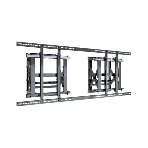 Soporte Estructural Modular para Pantallas | Altura Ajustable de 200 mm a 1600 mm | Ancho 600 mm | Profundidad 134 mm a 300 mm | Diseño Metálico| Compatible con Diferentes Tamaños de Pantallas |Soporta Formato Horizontal y Vertical.