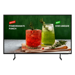 Television Profesional LED de 55" / UHD 4K (3840x2160p) / 3 años de garantia /  Entradas de Video HDMI / Bocinas Integradas de 20 W / Compatible VESA / Ideal para uso comercial y residencial.