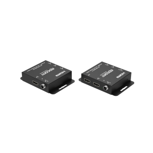 Kit Extensor HDMI | 4K30 hasta 100m | Cat6 | Transmisión sin Compresión | Soporta PoC Bidireccional | EDID y Audio 5.1CH