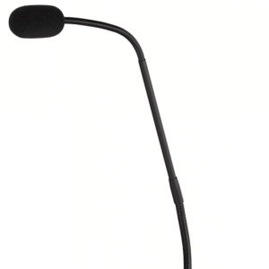 Estación de Voceo Multizona | Micrófono Cuello de Ganso | 8 Botones Programables | Dante | Para Series MTX/MRX