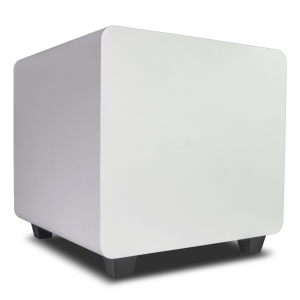 Subwoofer Activo de 12in | Diseño Down-Firing | 500W RMS | Recinto Sellado | Acabado Blanco