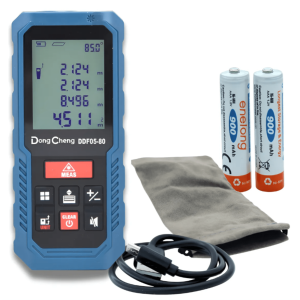 Distanciómetro Láser, Medidor Digital de Distancias de hasta 80 metros.