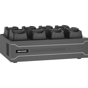 Dock Station de Escritorio con 8 Puertos / Colector de Datos de Cámaras Corporales / 1000 M Doble Interfaz de Red / Carga y Respaldo Automático / Prevención de Pérdida de Datos / Cobertura Cíclica / Reproducción d