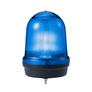 LED con patrones fijo/intermitente, estroboscópico y simulación rotatorio, Color Azul de 110-240 VCA