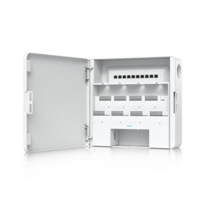 Enterprise Access Hub/Concentrador de Acceso Empresarial con Control de Entrada y Salida de hasta 8 Puertas y Soporte de Respaldo de Batería