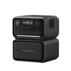 EcoFlow River 3 | Estación de Energía Portátil 858Wh Litio LFP / 2 AC 300 W (Max. 550W) / 1 USB-C 100W / 2 USB -A 12W / Cargador de Coche 8A a 12 o 24V / Conectividad WiFi y Bluetooth (App) / Carga Solar 110W Max.