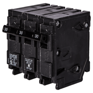 Interruptor automático enchufable tipo QP 3 polos, 15 amp