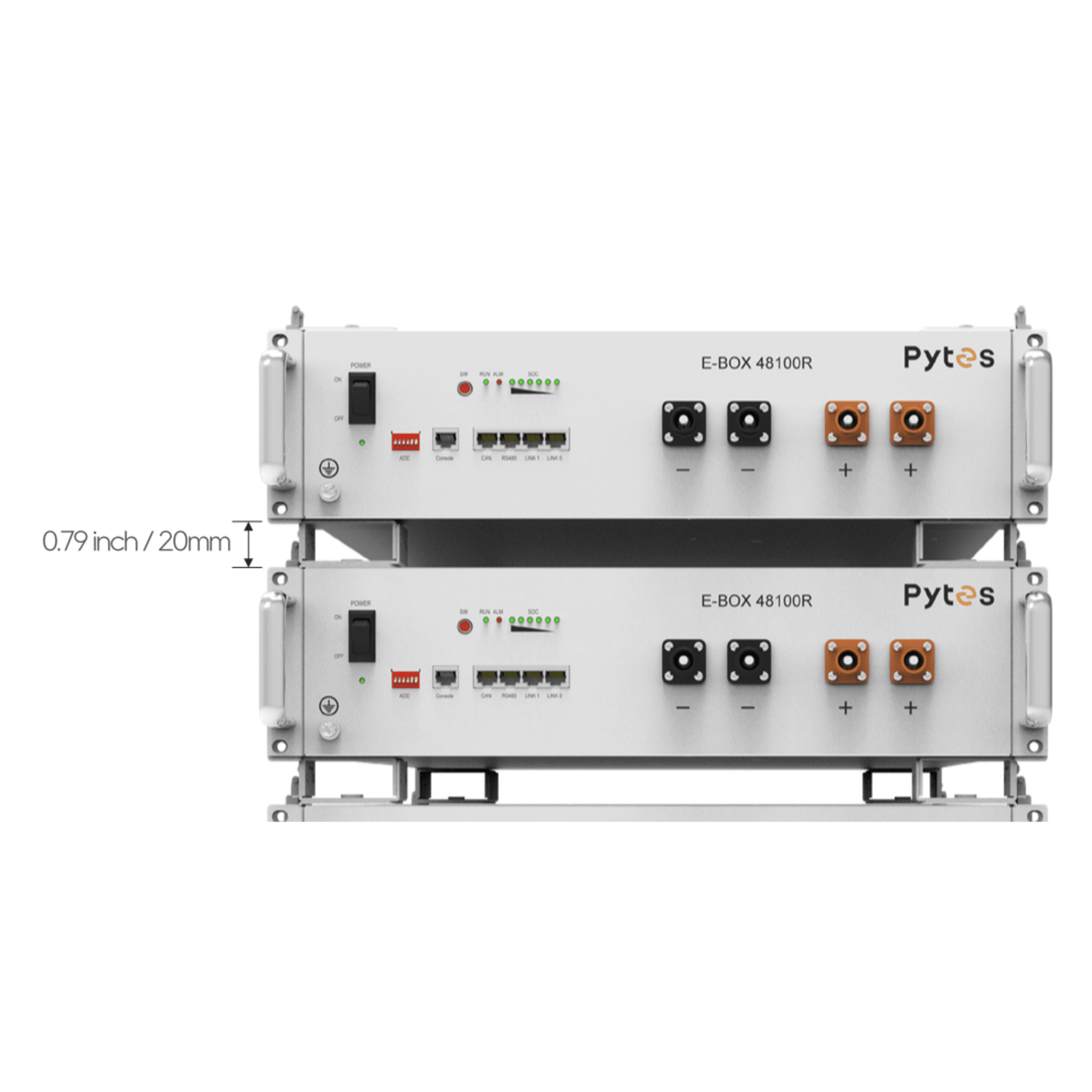 Bracket para E-BOX-48100R (no incluye batería)