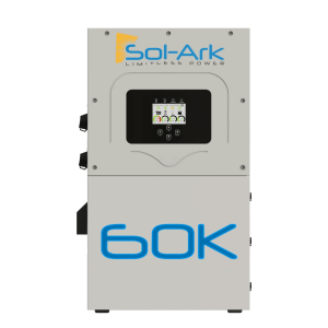 Inversor Hibrido Interactivo SOL-ARK, 60 Kw, 480 Vcc, 3 fases. ,  WIFI incluido, IP65, Entrada de Baterías a 160-800 Vcc
