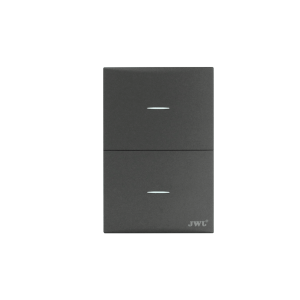 Placa con 2 Interruptores Sencillos  10 A 127 V  60 Hz.