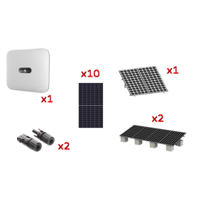 Kit Solar Interconexion / 6 kW 220Vca / Inversor HUAWEI/ Montaje Incluido