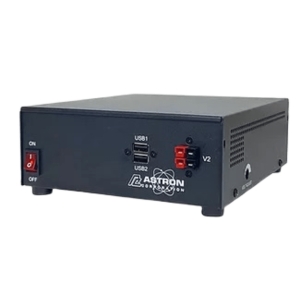 Fuente de Alimentación Conmutada, Salida Pico de 25A a 13.8Vdc, Polos de Alimentación del Panel Frontal, 2 Puertos USB: 5,2 V,