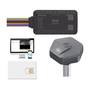 KIT Dispositivo de Rastreo Vehicular/ Sensor nivel de combustible BLE / Conectividad LTE Cat1 y LTE-M / BLE 5.0 / GNSS U-blox / Carcasa IP54 / Batería Interna de Respaldo / Detecta Interferencias / Incluye: EPCOMGPSCODE, TDBLE1000 y SIM500MB2Y