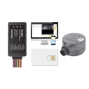 Kit localizador vehicular / 4G LTE / BLE / RS485 / Audio dos vias (requiere accesorios) / incluye SIM500MB2Y, Plataforma EPCOMGPSCODE y UL212 Sensor ultrasonico