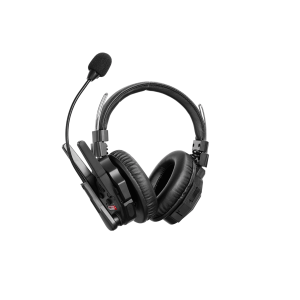 Diadema de Comunicación Inalámbrica Binaural / Cancelación de ruido IA / Comunicación Distancia 500m / Bluetooth / Batería 1050mAh / Resistente a la Lluvia