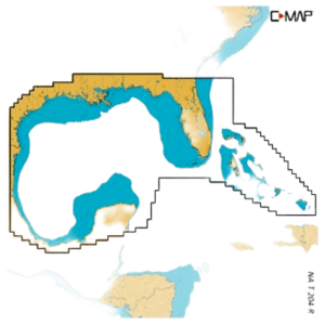 Carta Náutica C-MAP REVEAL X / Integración con Simrad NSX / Mapas Vectoriales Complejos / Batimetría de Alta Resolución / Modos Día y Noche / Actualizaciones Gratuitas por 12 Meses / Herramienta Inspector de Mapas / Reli