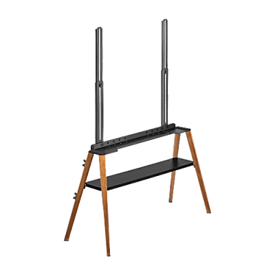 Soporte de TV Tipo Caballete / Pantallas hasta 75 Pulgadas / VESA 200x200 a 600x400 / Carga 40 kg / Altura Ajustable 905-2590 mm / Cable Anti-Caída - Image 2