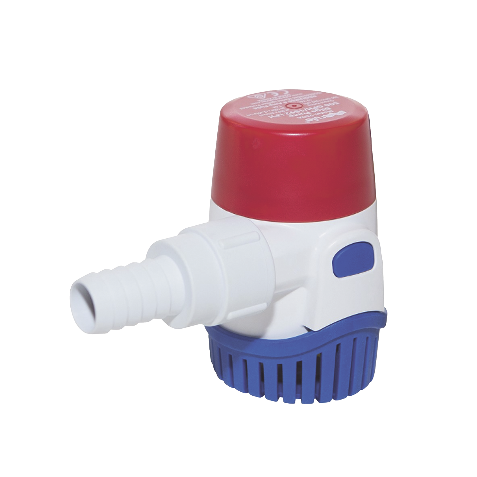 Bomba sumergible de achique automática 500 galones por hora a 12 Volts de corriente directa.