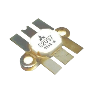 Transistor  de Silicio NPN Epitexial, 30 MHz, 13.5 Vcc, 70 Watt, T-40E.