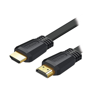Cable HDMI 2.0 Plano de 5 m / 4K@60Hz / HDR / 3D / HEC (Canal Ethernet HDMI) / ARC (Canal de Retorno de Audio) / Color Profundo de 48 bits / Audio de 32 canales / HDCP /Audio Dolby True HD 7.1 / 18 Gbps / Estañado y Triple Blindaje / Anti Interfere