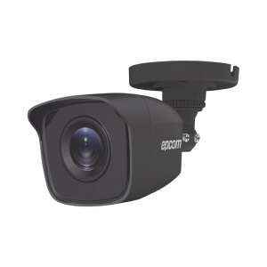 Bala TURBOHD 5 Megapíxel / Lente 2.8mm (85° de Visión) / Exterior IP66 / IR EXIR 20 mts / TVI-AHD-CVI-CVBS / Metal / Color Gris Oscuro