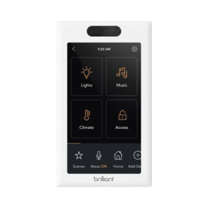 Control de iluminación touch desde su pantalla en pared