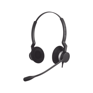 Jabra Biz 2300 Duo con cable Quick Disconnect de alta durabilidad (2309-820-105)