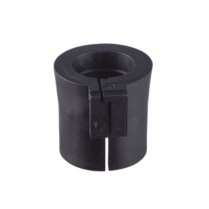 Pasacable de Entrada Sencilla y Pequeña 0.63"-0.67", para Cables Terminados, Color Negro. Paquete de 4 Piezas