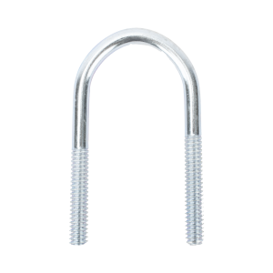 Abrazadera tipo U de 1 1/2", con acabado Electro Zinc, no incluye tuercas y arandelas