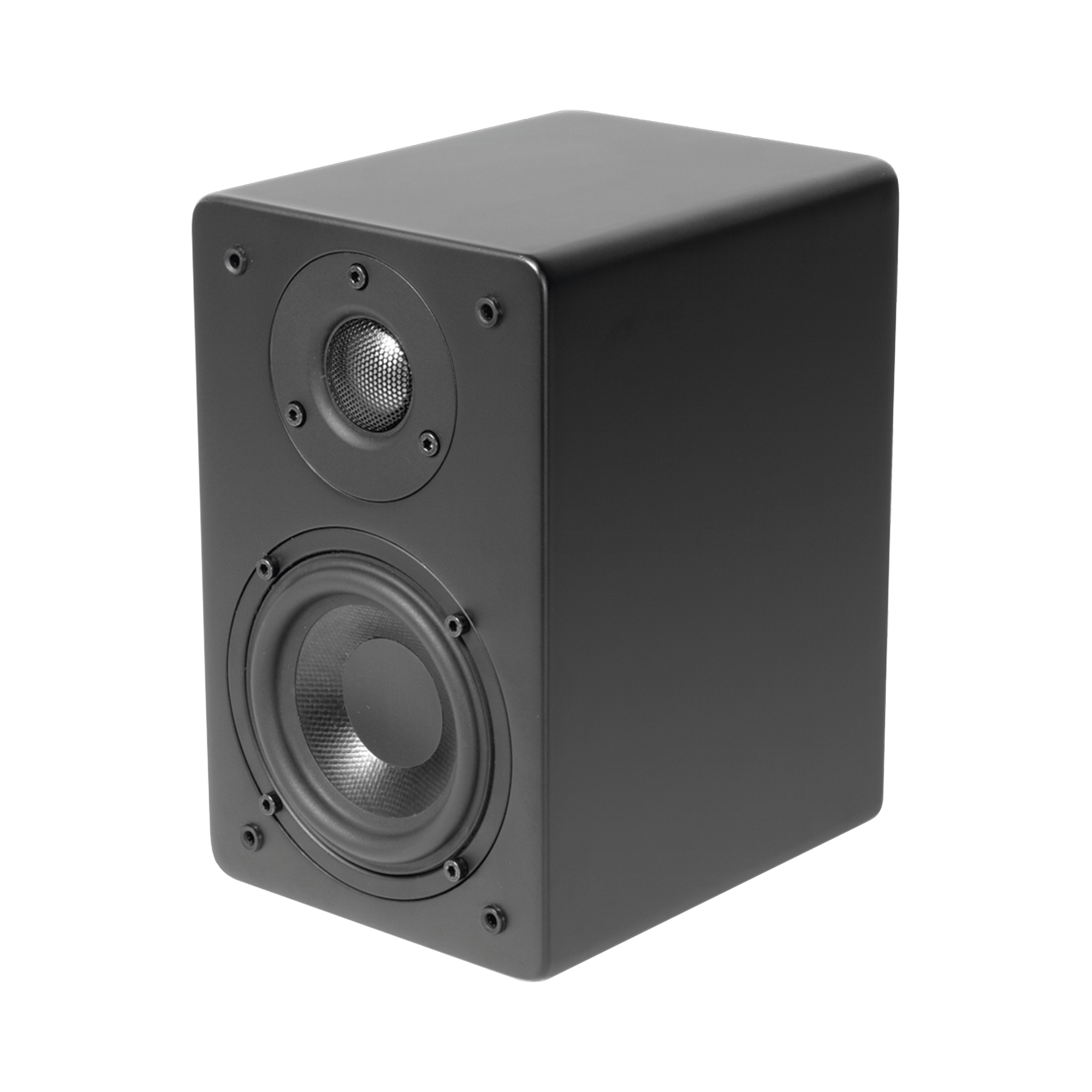 Altavoz de Estantería | Woofer de 4'' | Tweeter de 1 | Acabado negro mate | 40 watts | 8ohms