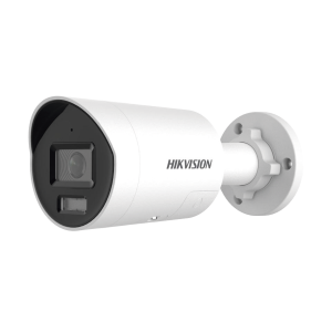 [Dual Light + ColorVu] Bala IP 8 Megapixel (4K) / Lente 2.8 mm / 40 mts IR + 40 mts Luz Blanca / Exterior IP67 / Luz Intermitente y Alerta de Audio / Micrófono Integrado / ACUSENSE / Metal / ACUSEARCH