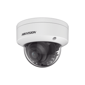 [Dual Light + ColorVu] Domo IP 4 Megapixel / Lente 3.6 - 9 mm / 40 mts IR + 40 mts Luz Blanca / WDR 130 dB / Exterior IP67 / IK10 / Captura Facial / ACUSENSE / MicroSD