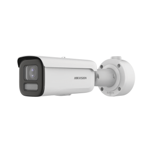 Bala IP 8 Megapixel / Lente 4 mm / Dual Light (60 mts IR + 60 mts Luz Blanca ) / Darkfighter S / Exterior IP67 / WDR 130 dB / 4 Analíticos: AcuSense, Deteccion Facial, Conteo de Personas por Cruce y Zona