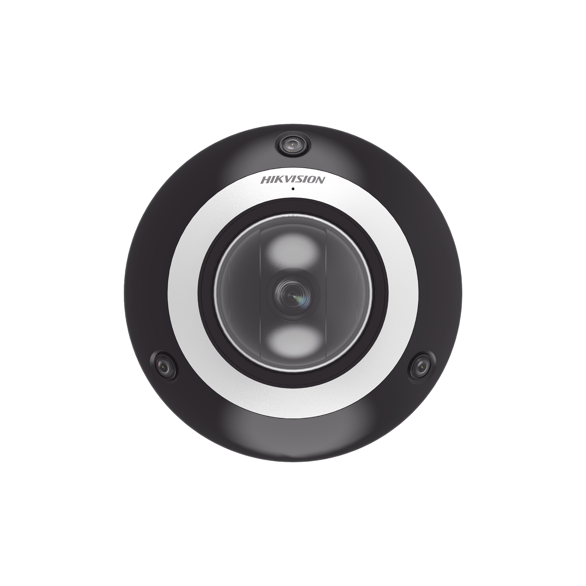 Mini Domo PanoVu 2 Megapixel / 1 PTZ 4X Zoom + 3 Lentes Panorámicos 360° / H.265 / 10 mts IR / Uso en Interior / PoE+ / dWDR / Micro SD