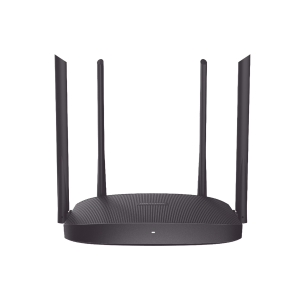 Router Inalámbrico WISP / Hasta 1200 Mbps / Doble Banda AC (2.4 GHz y 5 GHz) / 4 Puertos 10/100 Mbps / 4 Antenas Omnidireccional de 5 dBi / Interior