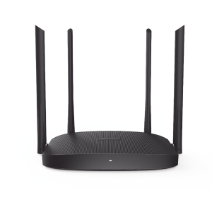 Router Inalámbrico WISP Gigabit / Hasta 1200 Mbps / Doble Banda AC (2.4 GHz y 5 GHz) / 3 Puertos LAN 10/100/1000 Mbps + 1 Puerto WAN 10/100/1000 Mbps / 4 Antenas Externas Omnidireccional de 5 dBi / Interior