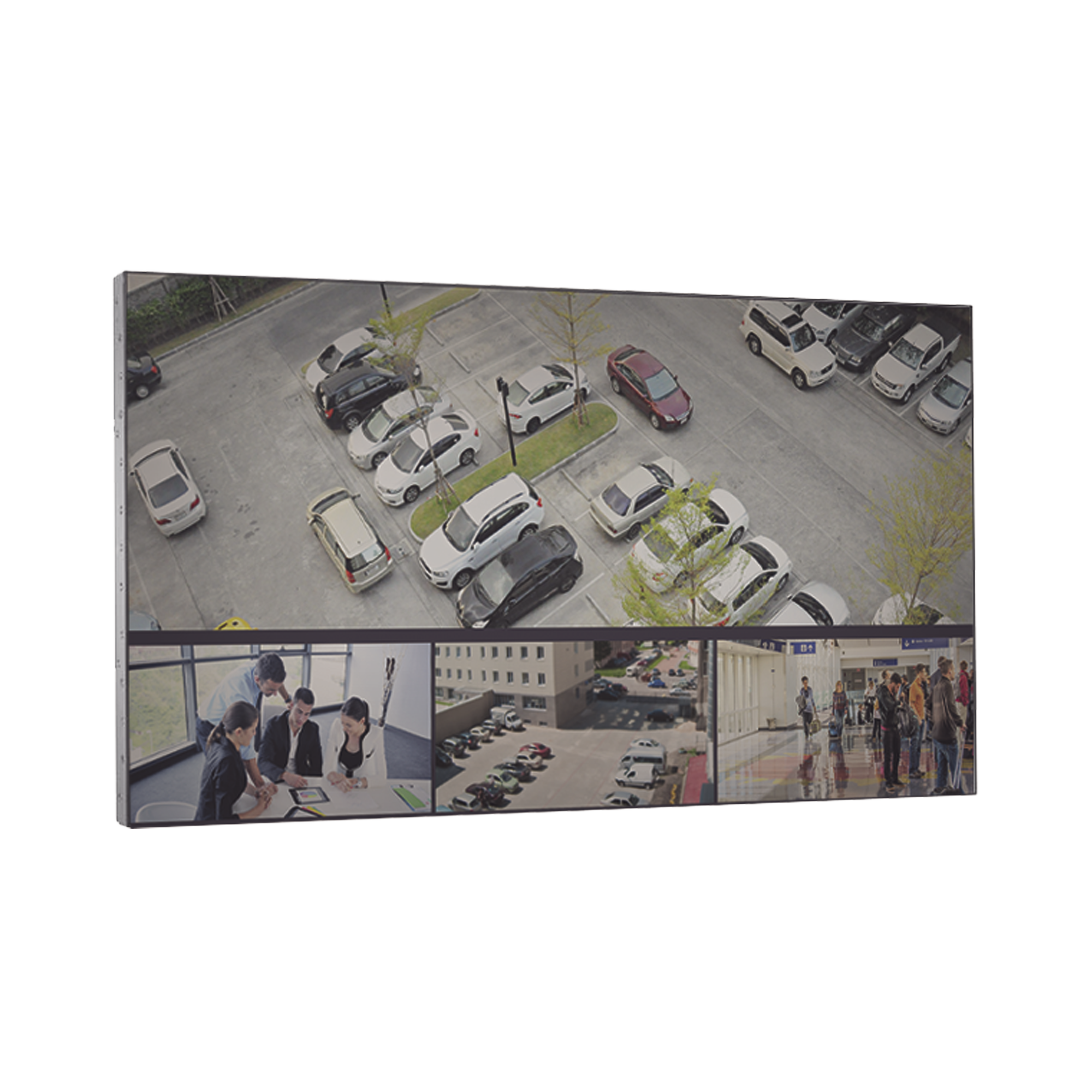 Pantalla LCD 46" para TV WALL / Entrada HDMI - VGA - DVI - DP / Monitor Robusto / Bisel Delgado (3.5 mm) / Soportan Daisy Chain (Conexión en Cadena sin Software)