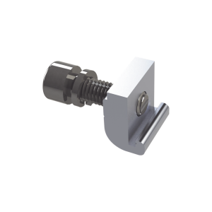 Conector G con tornillo para fijación en riel 7