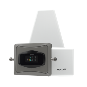 Kit Amplificador de Señal Celular 4G / Mejora las llamadas convencionales y VoLTE / Soporta los datos de las tecnologías 2G, 3G y 4G de TELCEL, AT&T y MOVISTAR / Cubre hasta 600 m2.