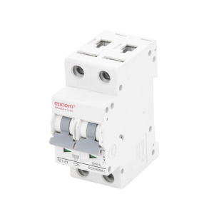 Protección Térmica 2P, 20A,  Corriente Alterna  400 Vca para Aplicación Fotovoltaica Montaje Riel DIN