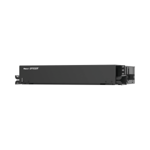 Panel de Distribución de Fibra Óptica, Acepta 8 Placas FAP o FMP, Bandeja Deslizable, Hasta 96 Fibras, Color Negro, 2 UR