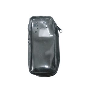 Funda Reforzada de Piel, Lazo para Cinto, Ventana Plástica y Cierre Lateral / IC-F3161DS, IC-F4161DS.